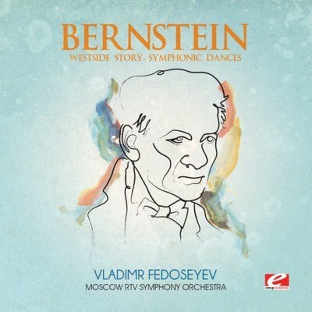 the album cover for Bernstein - Westside Story