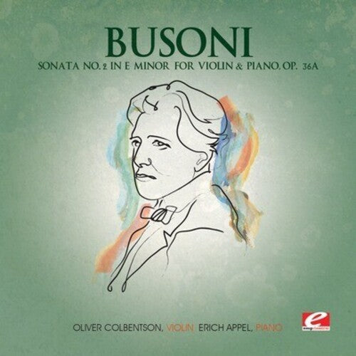 Busoni - Sonata 2 In E Minor - Music CD