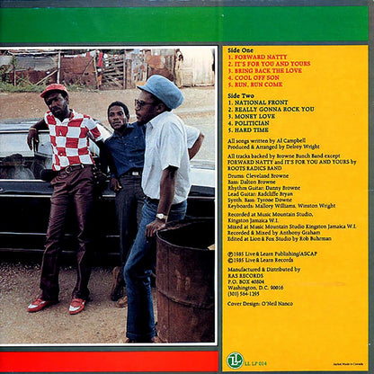 Al Campbell - Forward Natty Vinyl Record