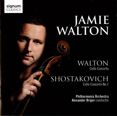 the album cover for Jamie Walton - Cello Concertos