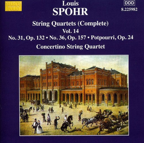 Spohr / Moscow Philharmonic Concertino Quartet - String Quartets 14 - Music CD