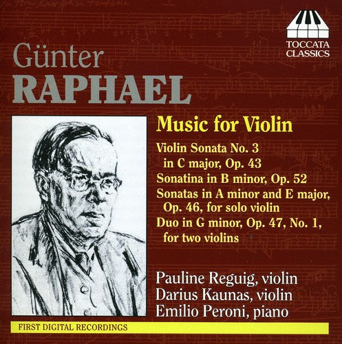 Raphael / Reguig,pauline / Kaunas - Music For Violin - Music CD