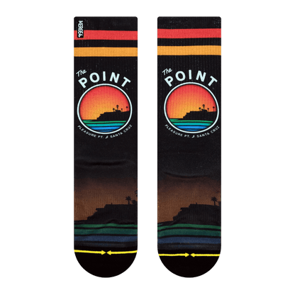 Slidertown The Point Adult Crew Socks