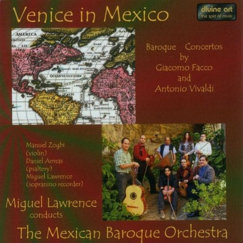 Vivaldi / Facco / Mexican Baroque Orchestra - Venice In Mexico: Concertos By Vivaldi & Facco - Music CD