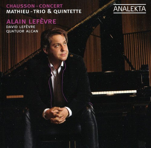 the album cover for Alain LefÃ¨vre - Trio & Quintet / Concert