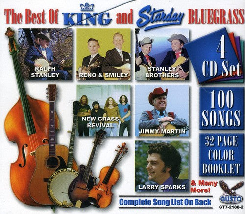 the album cover for Best Of King & Starday Blugrass - Best Of King and Starday Bluegrass