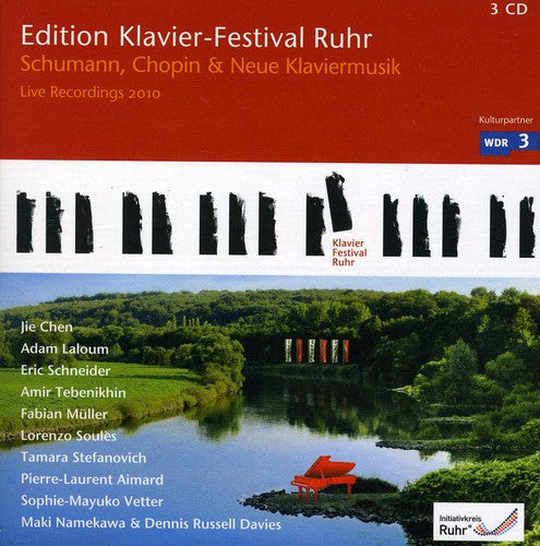 the album cover for R. SCHUMANN - Schumann Chopin & New Piano Music 26
