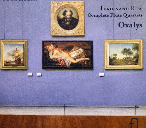 the album cover for Oxalys - Complete Flute Quartets [Digipak]