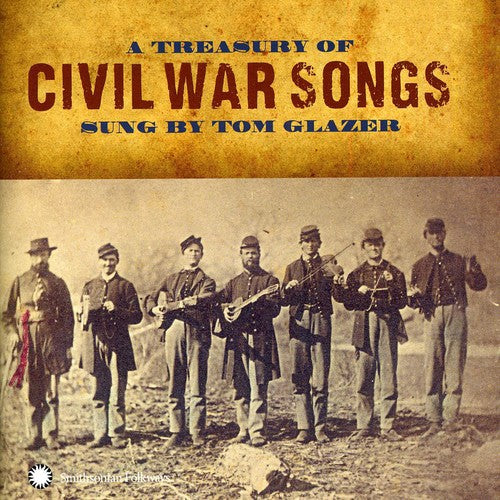 the album cover for Tom Glazer - A Treasury Of Civil War Songs