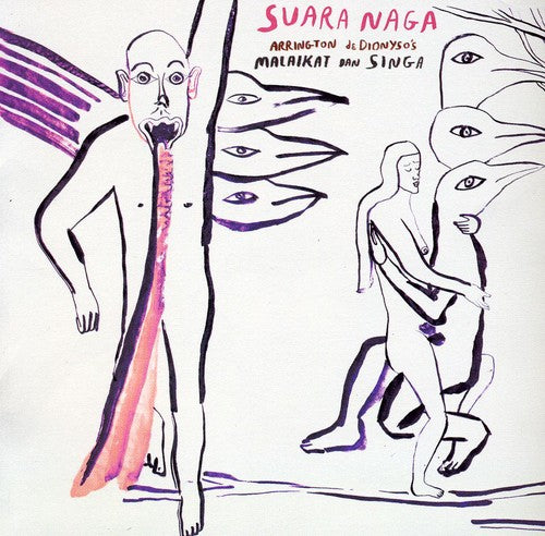 the album cover for Arrington De Dionysos Malaikat Dan Sing - Suara Naga