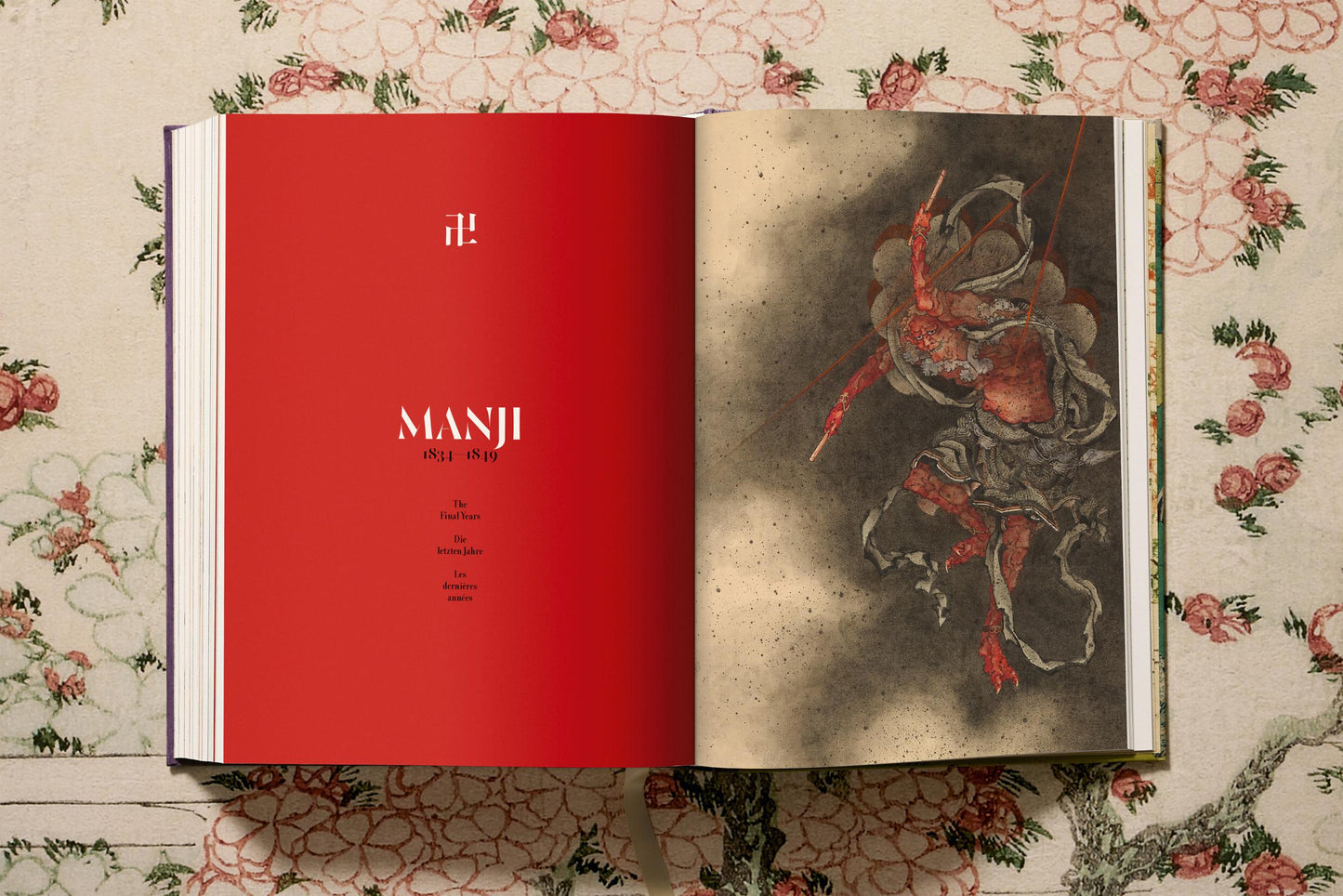 Hokusai (German, French, English) Book