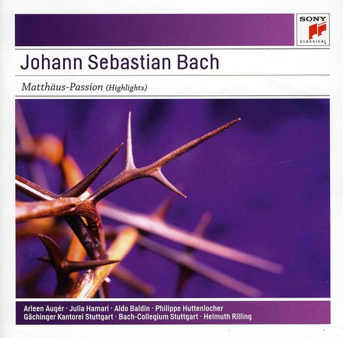 Matthaus-Passion (Highlights) Music CD