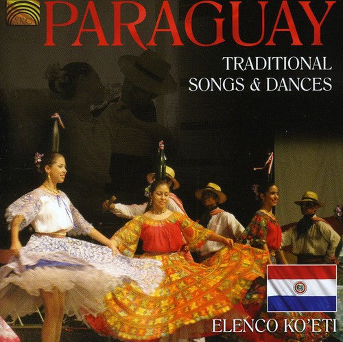 the album cover for Paraguay-Traditional Songs & Dances - Paraguay - Traditional Songs and Dances