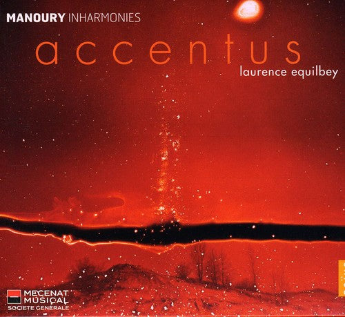 the album cover for P. Manoury - Inharmonies