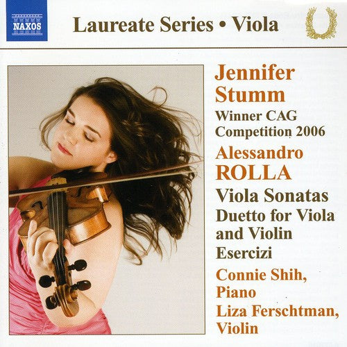 the album cover for Jennifer Stumm - Sonatas for Viola & Piano