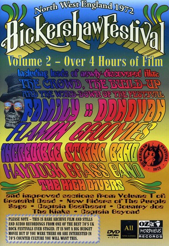 Bickershaw Festival 1972 Vol 2 / Various - Bickershaw Festival 1972 Vol 2 / Various - DVD