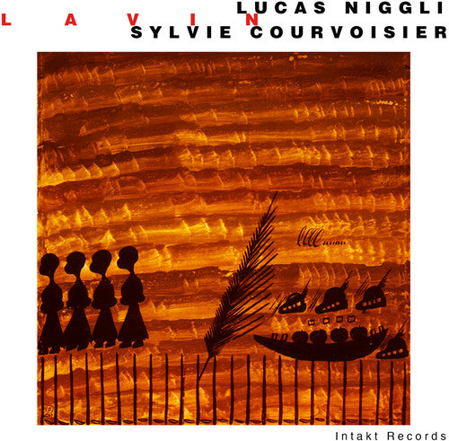 the album cover for Lucas Niggli - Lavin [Import]