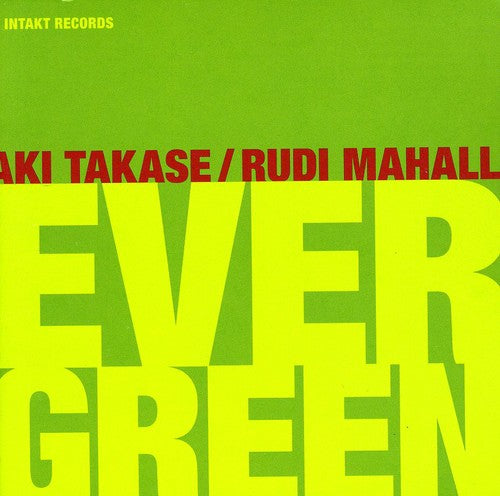 the album cover for Rudi Mahall - Evergreen [Import]