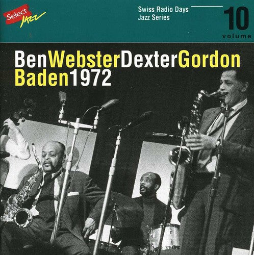 Webster,ben - Swiss Radio Days 1972 Vol 10 - Music CD