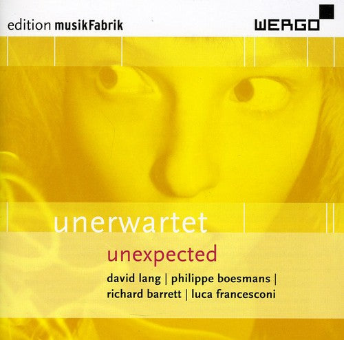 Musikfabrik - Unerwartet: Unexpected - Music CD