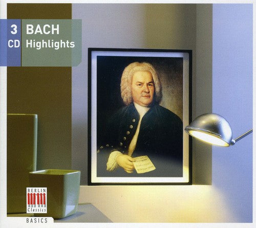 the album cover for J.S. Bach - Bach Highlights [Digipak]