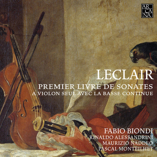 the album cover for FABIO BIONDI - First Book Of Sonatas For Solo Violin [Digipak]