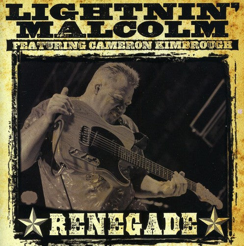 the album cover for Lightnin Malcolm - Renegade