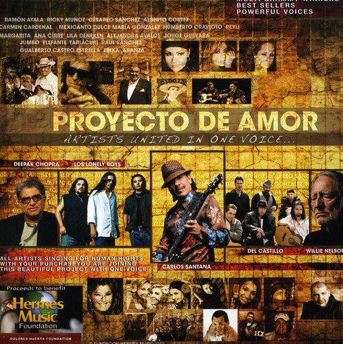 Artists United In One Voice-proyecto De Amor / Var - Artists United In One Voice-proyecto De Amor / Var - Music CD