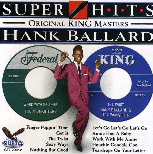 the album cover for Hank Ballard - Super Hits