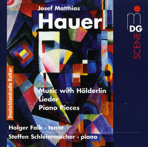 the album cover for J.M. HAUER - Hauer, J.M. : With Hlderlin (Songs & Piano Pieces)