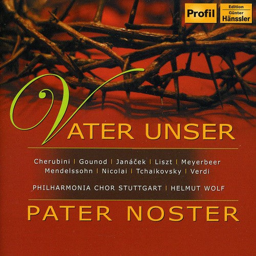 the album cover for Helmut Wolf - Vater Unser Pater Noster