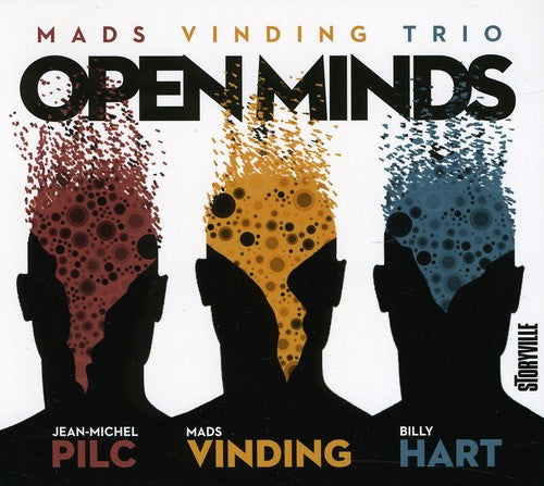 the album cover for Mads Vinding Trio - Open Minds