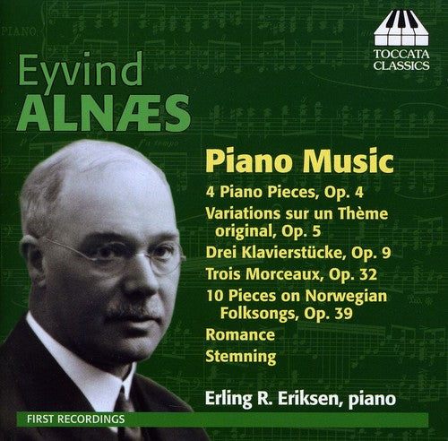 Alnaes / Eriksen,erling - Piano Music - Music CD