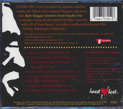 Ken Boothe, The Silvertones, The Gaylads, Peter Broggs, Etc. - Rare Reggae Grooves From Studio One (marked/ltd stock) Music CD