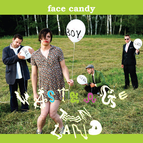 the album cover for Face Candy - Waste Age Teen Land