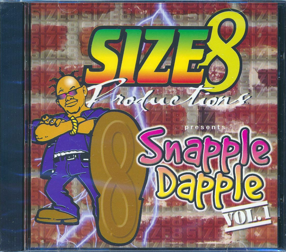 Bounty Killer, TOK, Degree, Etc. - Snapple Dapple Volume 1 (Pot Cover, Quick Sand, River Bed Rhythms) (23 tracks) Music CD