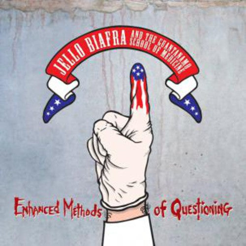 the album cover for Jello Biafra & The Guantanamo School Of Medicine - Enhanced Methods of Questioning