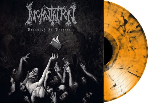 Incantation - Vanquish In Vengence - Orange / Black Marble - Vinyl Record
