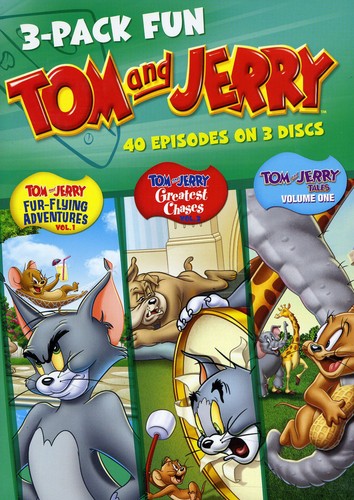 3-pack Fun: Tom & Jerry - 3-pack Fun: Tom & Jerry - DVD