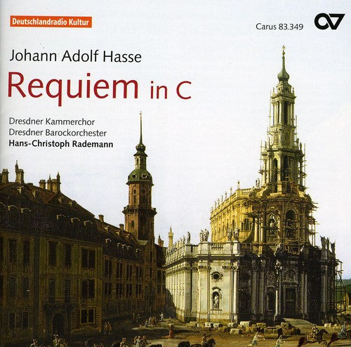 the album cover for Dresdner Baroque Orchestra - Requiem in C