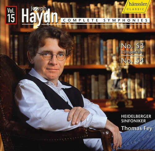 Haydn / Fey / Heidelberger Sinfoniker - Complete Symphonies - Symphonies 53 & 54 V.15 - Music CD