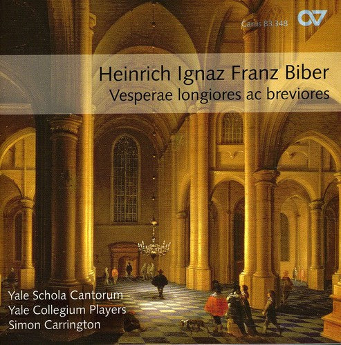 Biber / Legrenzi / Leopold / Carrington / Fraser - Vesperae Longiores Ac Breviores - Music CD