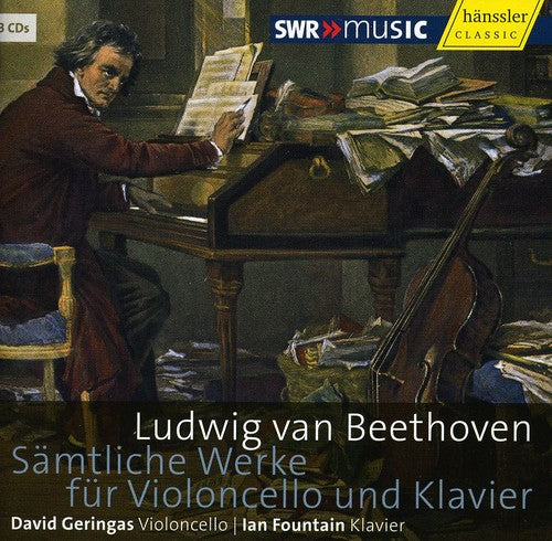 Beethoven / Geringas / Fountain - Complete Works For Cello & Piano - Music CD