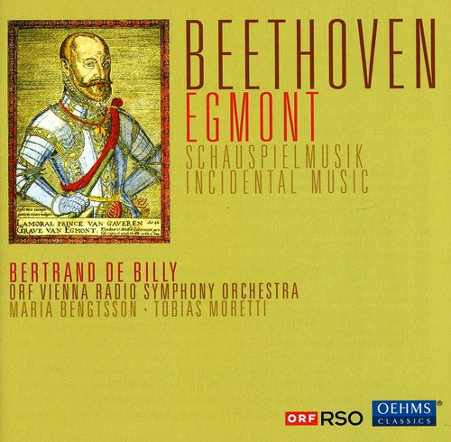 Beethoven / De Billy / Orf / Bengtsson / Moretti - Egmont - Music CD