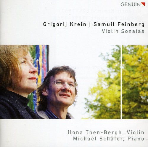 the album cover for Krein/Feinberg - Violin Sonatas