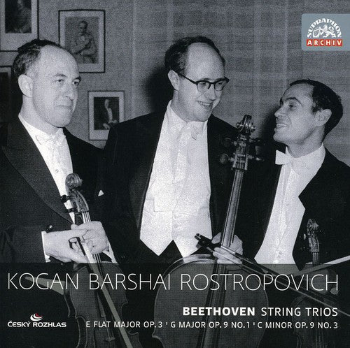 Kogan / Beethoven / Barshai / Rostropovich - String Trios - Music CD