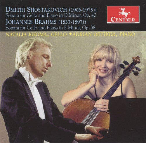 Shostakovich / Brahms / Khoma / Oetiker - Sonata For Cello & Piano - Music CD