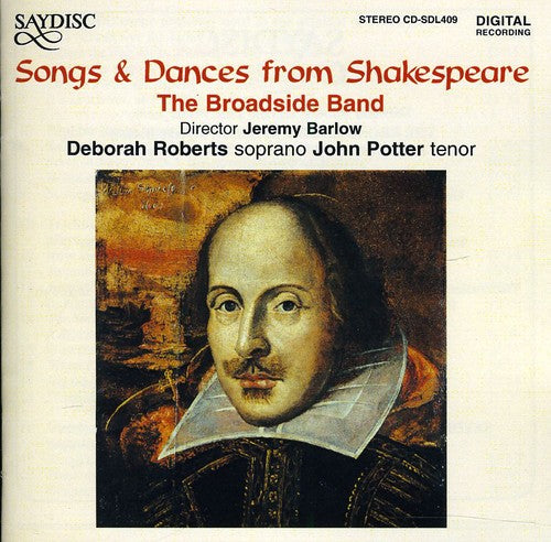 the album cover for Deborah Roberts - Songs & Dances from Shakespeare
