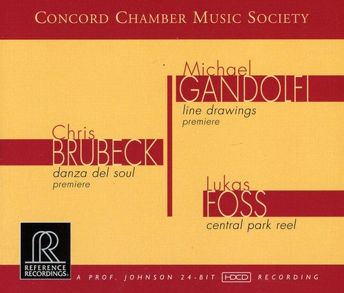 Brubeck / Gandolfi / Concord Chamber Music Society - Brubeck-gandolfi-foss - Music CD