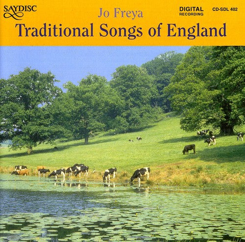 the album cover for Jo Freya - Traditional Songs of England / Various